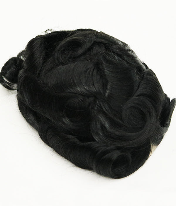 Versalite - 8"*10" French Lace Front Mono Top With Polyskin Men Hair System - Hormel Wigs