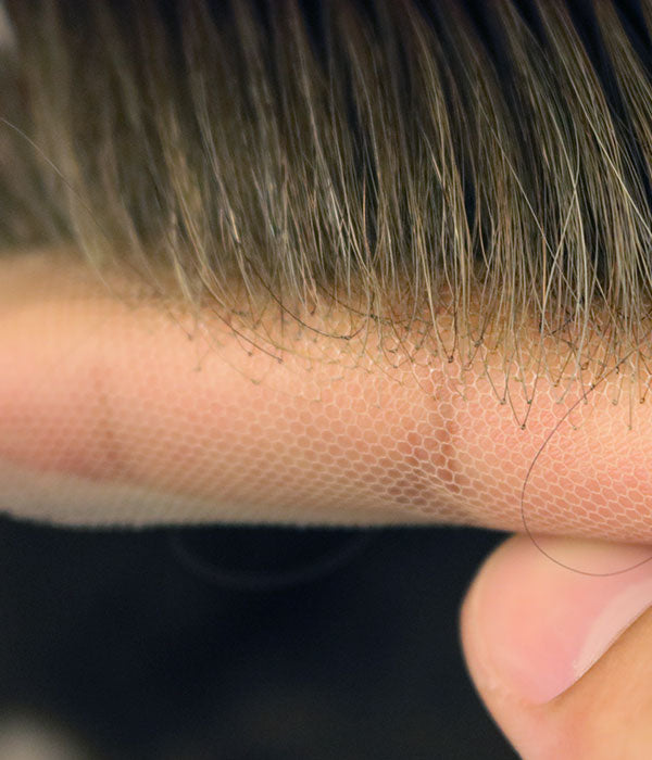 Ominilace - 8"*10" Skin With Lace Front Men Hair System - Hormel Wigs