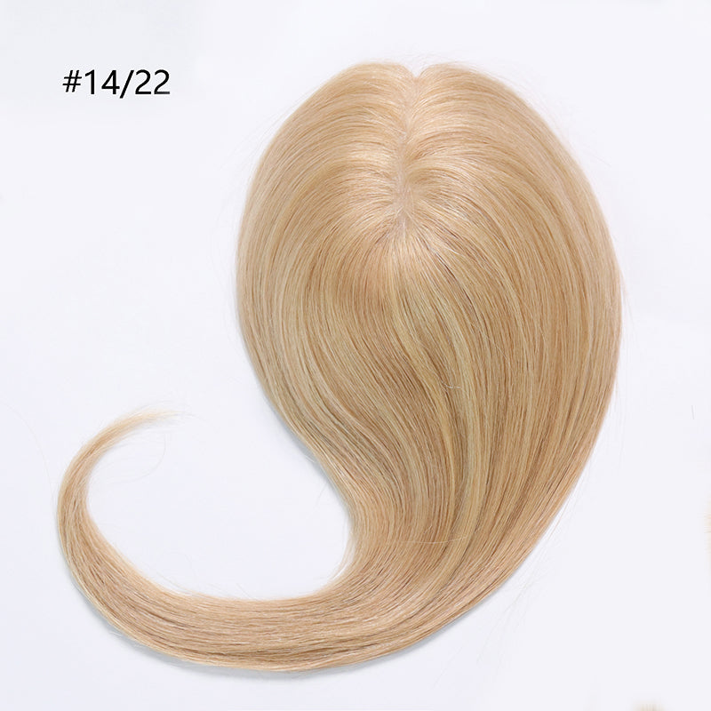 Mini SILK Partings 2.75X5.5" Remy Human Hair 14" - Hormel Wigs