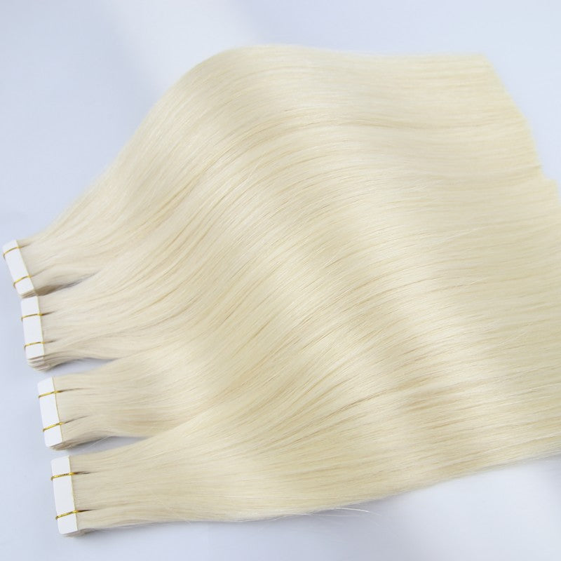 16" Injected Tape-in Hair Extensions 100g-DARK SOLID COLORS - Hormel Wigs