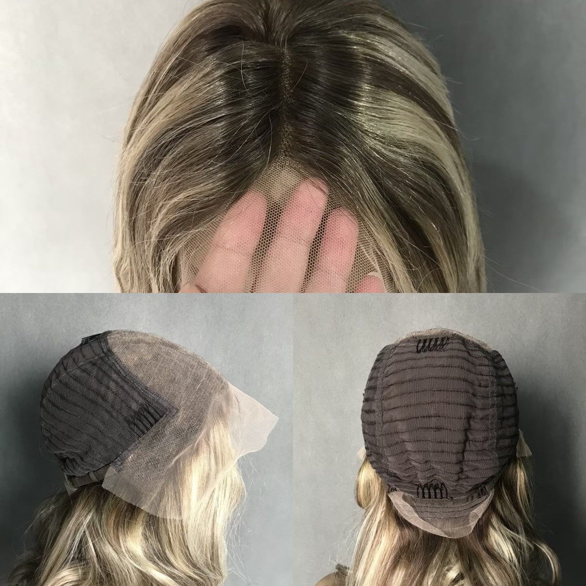 13*6" Lace top human hair wig 20 inches - Hormel Wigs