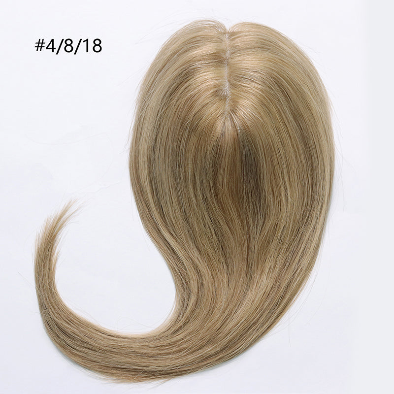 Mini SILK Partings 2.75X5.5" Remy Human Hair 14" - Hormel Wigs