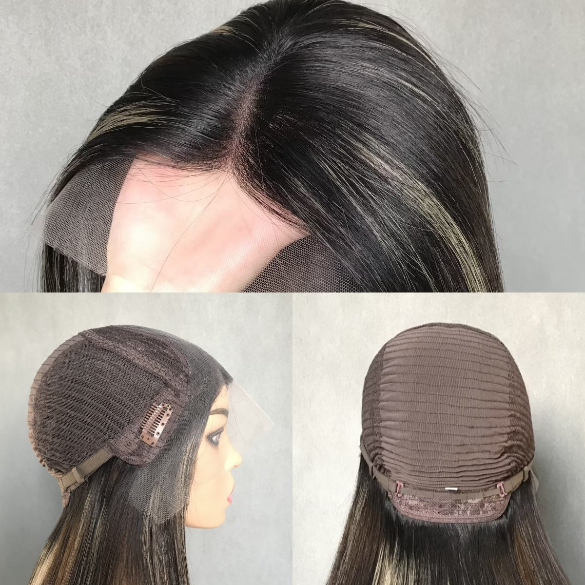 Jewish wig Lace top Luxury human hair wig - Hormel Wigs