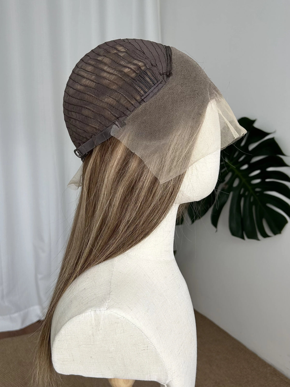 13×4 Lace Front Human Hair Wig | 180% Density | 18 Inches | Ash Brown