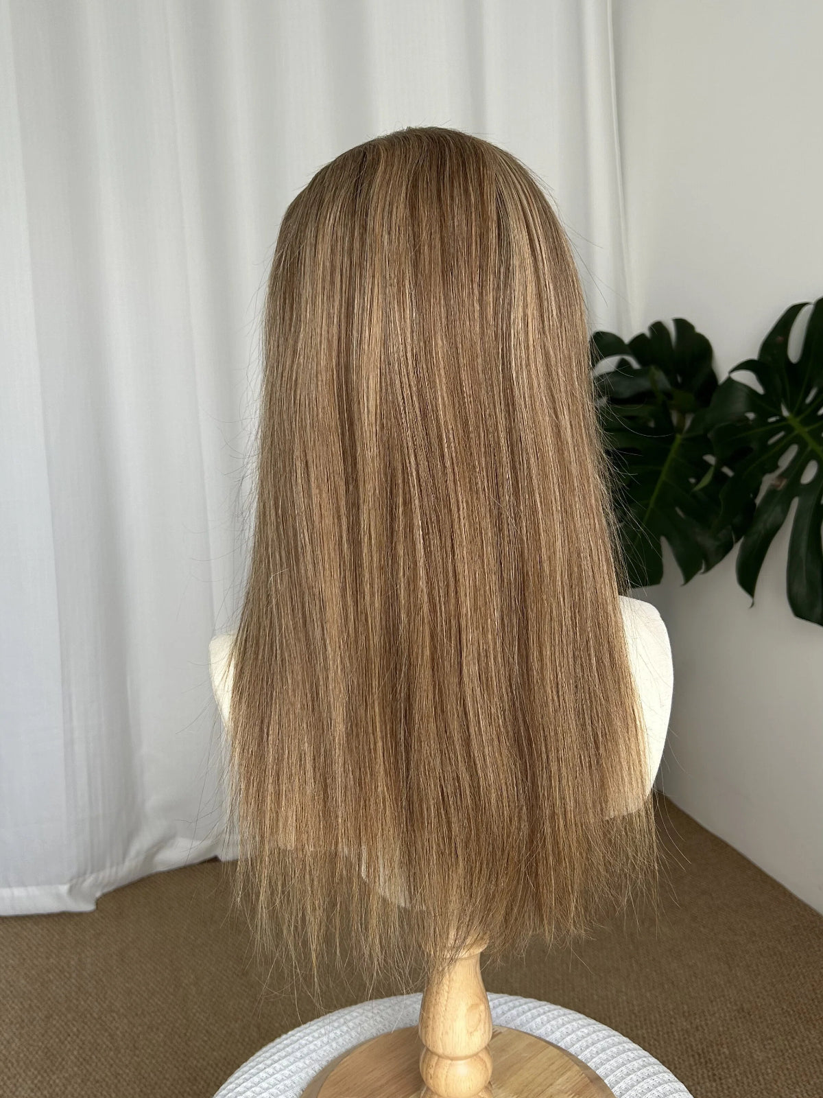 13×4 Lace Front Human Hair Wig | 180% Density | 18 Inches | Ash Brown
