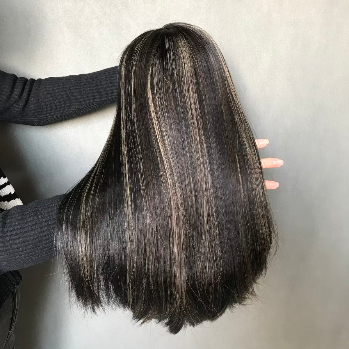 Jewish wig Lace top Luxury human hair wig - Hormel Wigs