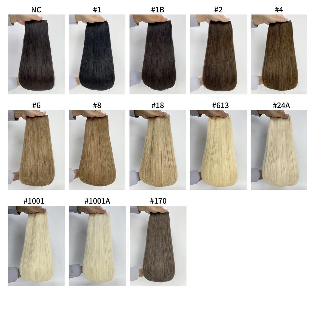 Genius Weft Hair Extensions 100g - LIGHT SOLID COLORS - Hormel Wigs