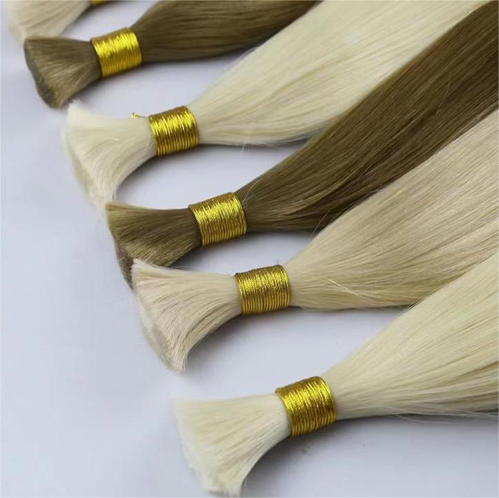 Hair Bulk Hair Extensions 100g - DARK SOLID COLORS - Hormel Wigs