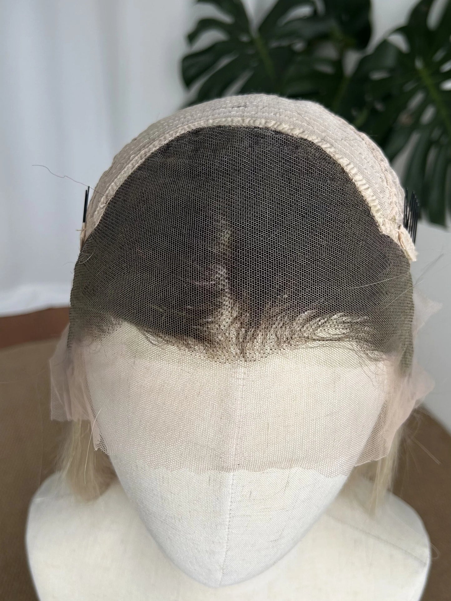 13×4 Lace Front Human Hair Wig | Blonde with Dark Root | 180% Density
