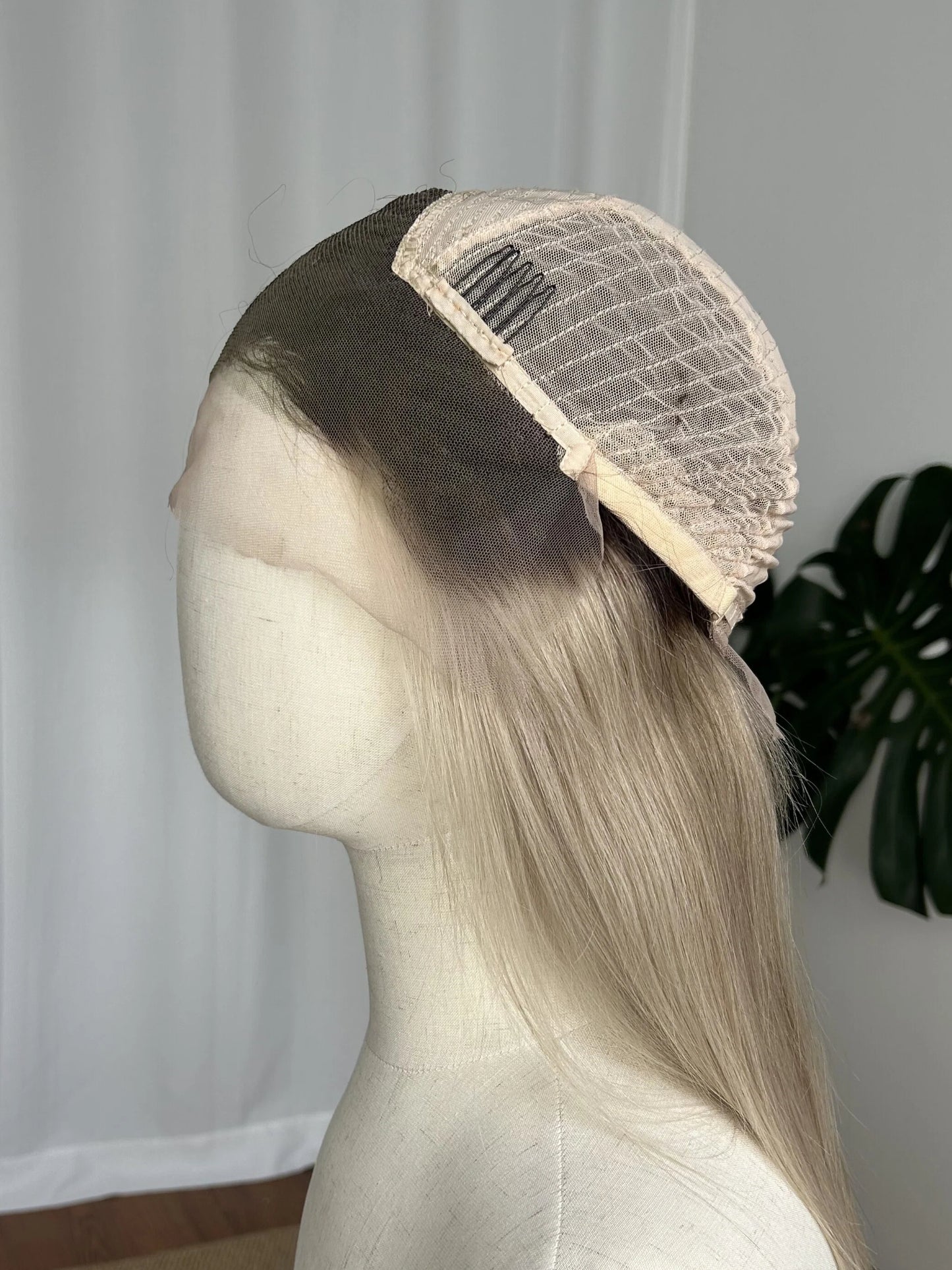 13×4 Lace Front Human Hair Wig | Blonde with Dark Root | 180% Density
