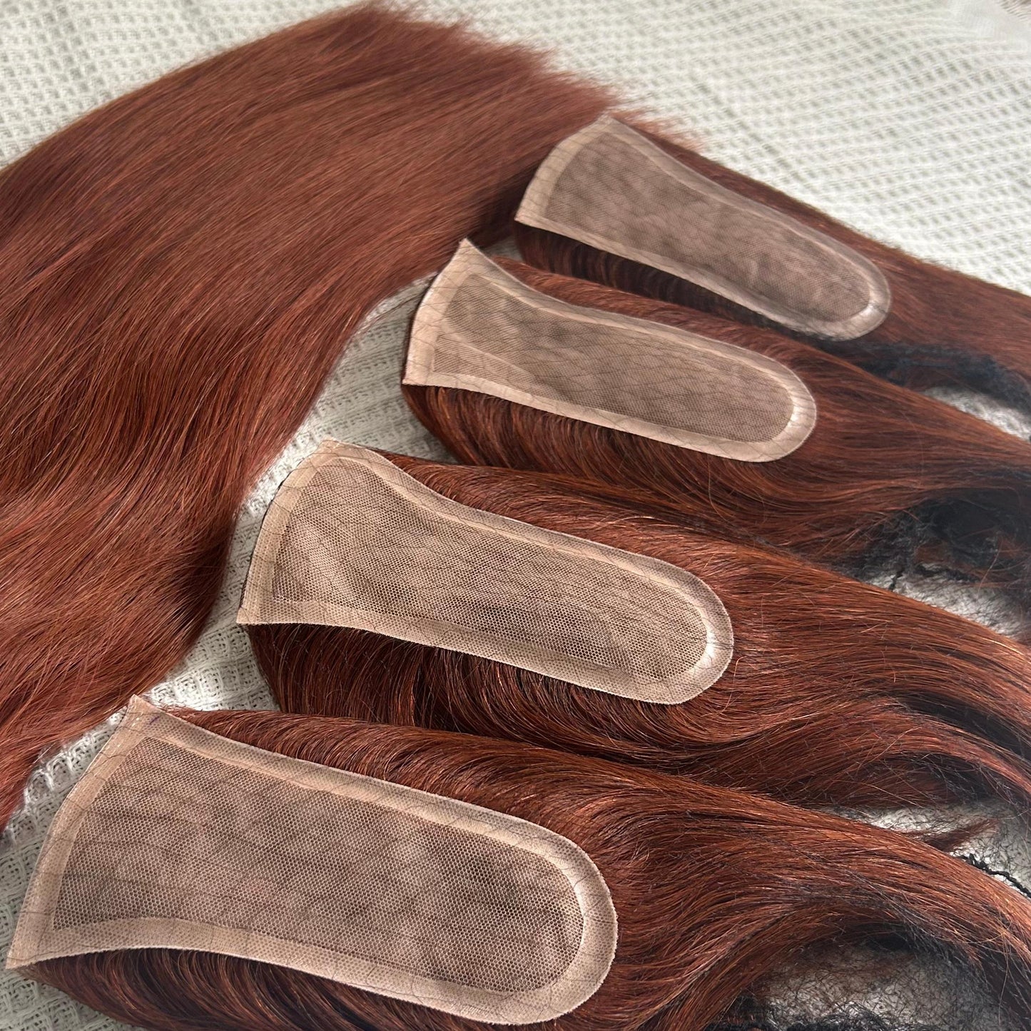 Mini Silk Parting Human Hair Topper | 2.75X5.5" | Length 14" - Hormel Wigs