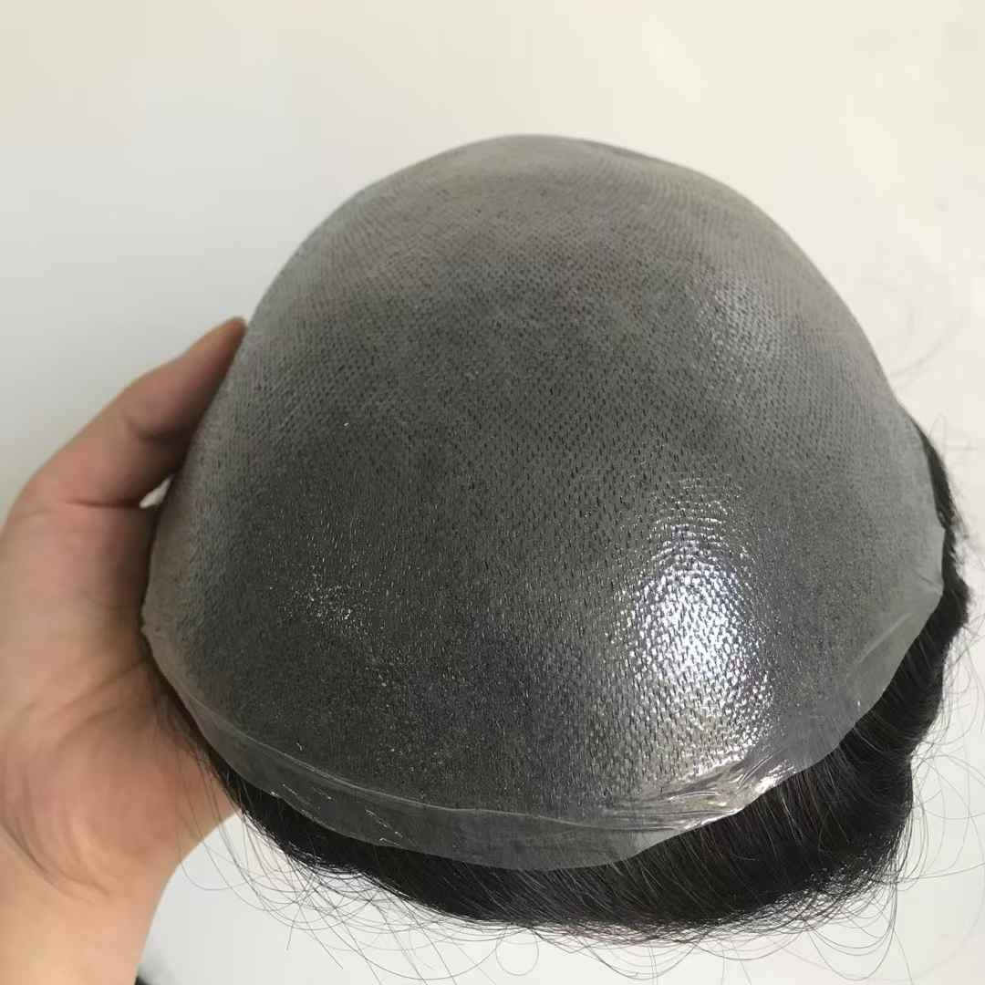 0.02-0.04mm Ultra-Thin Skin Hair System | 8" x 10" | 6" Hair Length - Hormel Wigs