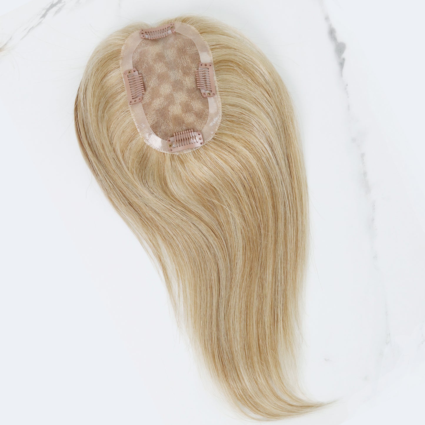 Mini parting 3*5" Full Mono Remy Human Hair Topper 10" - Hormel Wigs