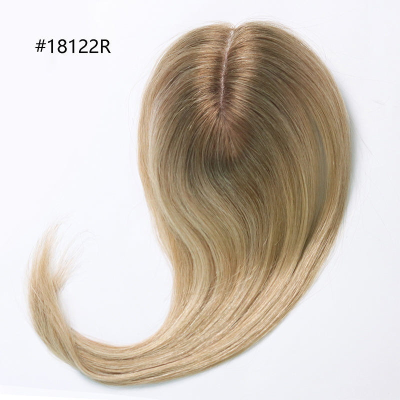 Mini PU Partings 2X4.7" Remy Human Hair 14" - Hormel Wigs