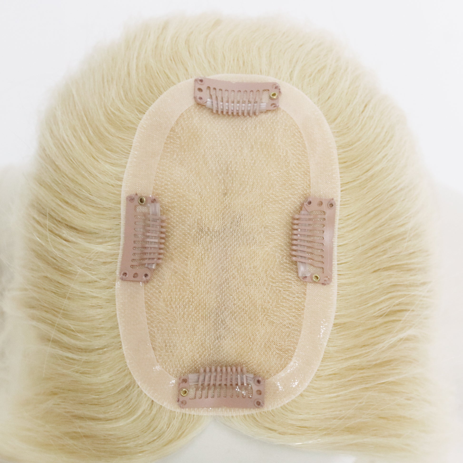 Mini parting 3*5" Full Mono Remy Human Hair Topper 10" - Hormel Wigs