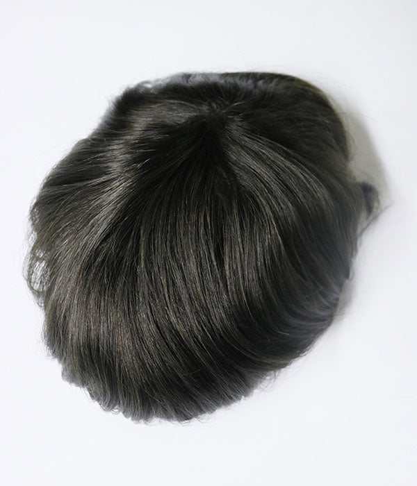 Ominilace - 8"*10" Skin With Lace Front Men Hair System - Hormel Wigs