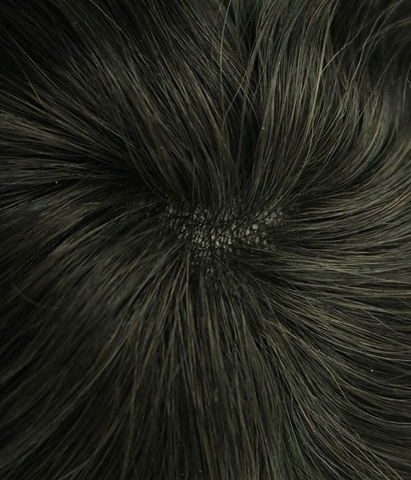 Thin Skin (Knotted) - 8"*10" Thin Skin Men Hair System 0.06-0.08mm - Hormel Wigs