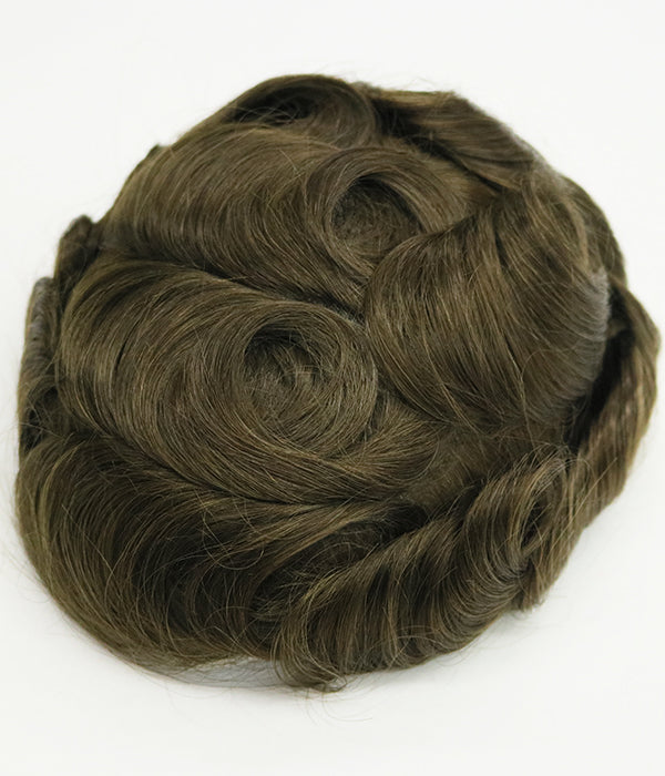 NG - 8''*10'' Super Thin Skin Men Hair System 0.03-0.04mm (Vloop) - Hormel Wigs