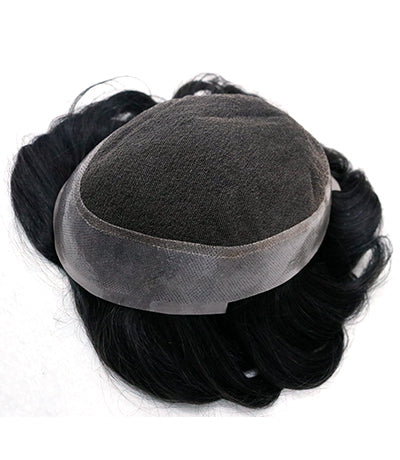 Australia - 8"*10" French Lace with Polyskin Men Hair System - Hormel Wigs
