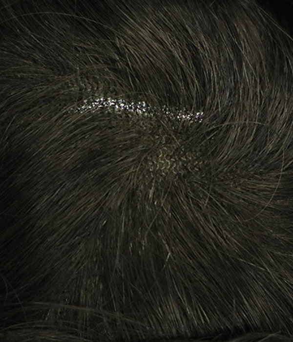 Bella(Q6)- 8"*10" Full Lace Men Hair System - Hormel Wigs