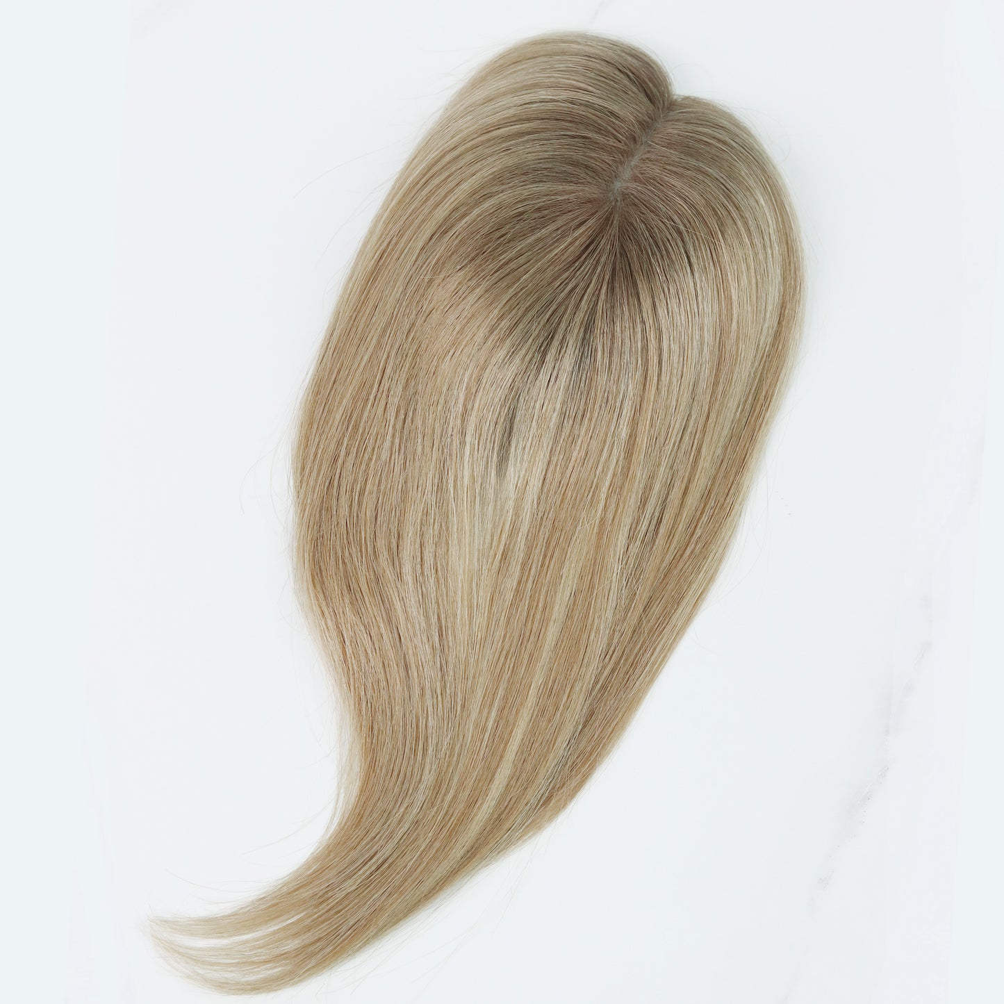Mini parting 3*5" Full Mono Remy Human Hair Topper 10" - Hormel Wigs